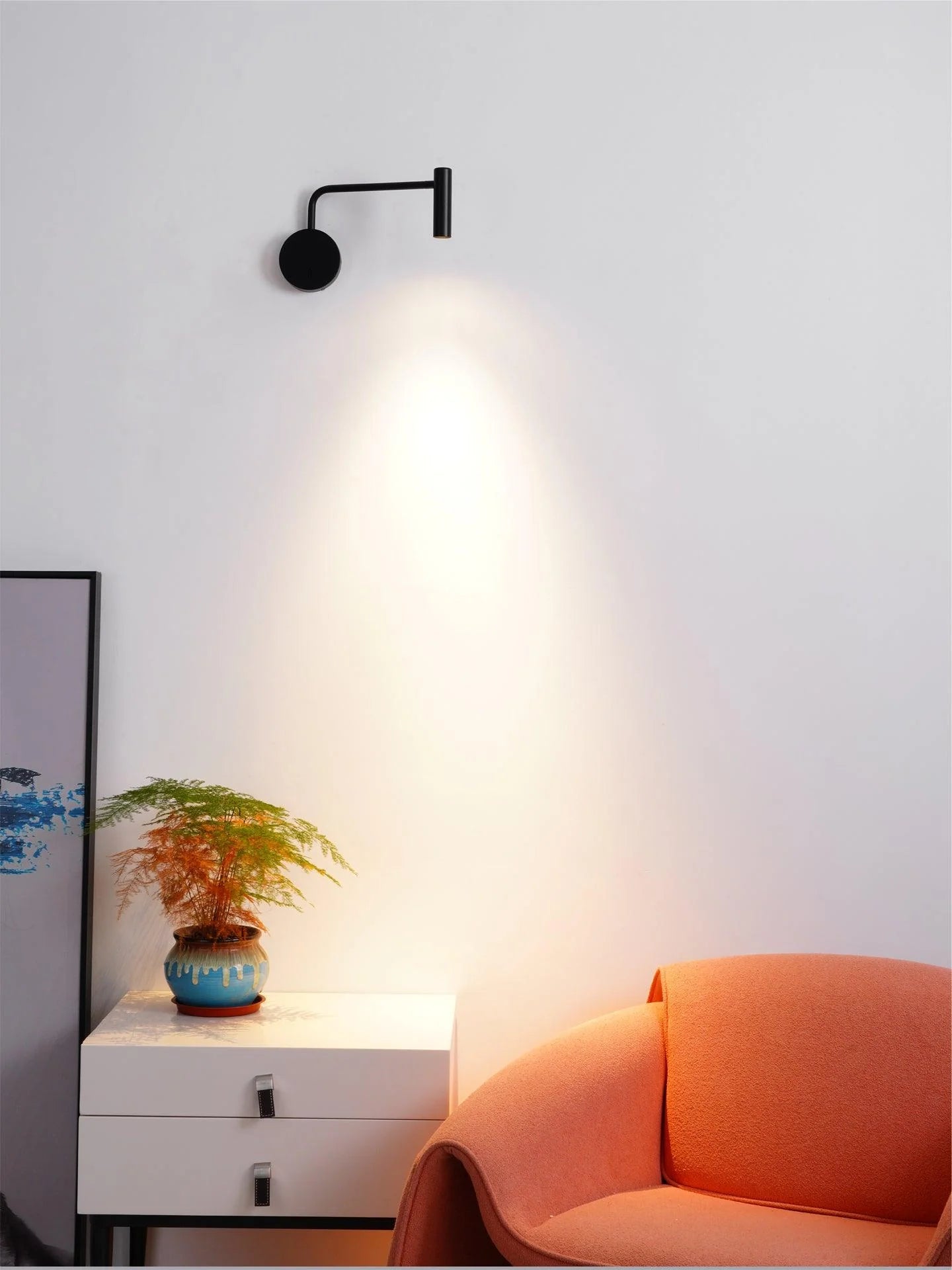 Minimalist Disc LED Wall Light