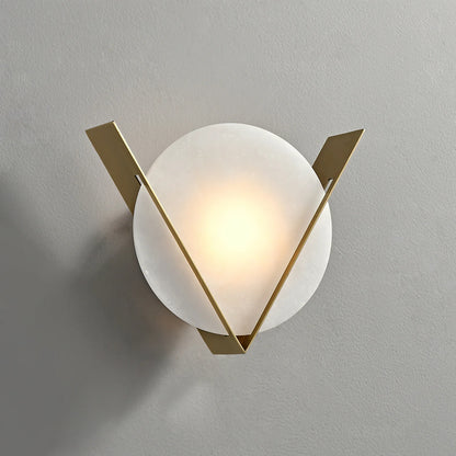 Enzo Alabaster Wall Light