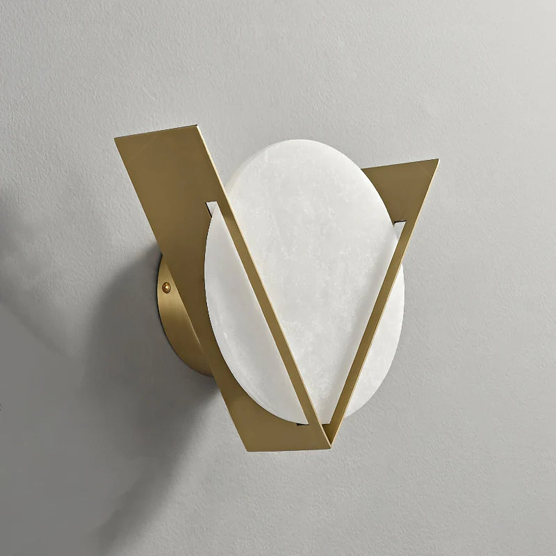 Enzo Alabaster Wall Light