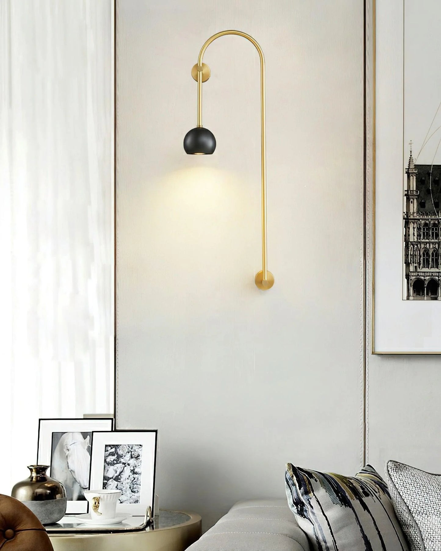 Evelyn Arc Wall Light