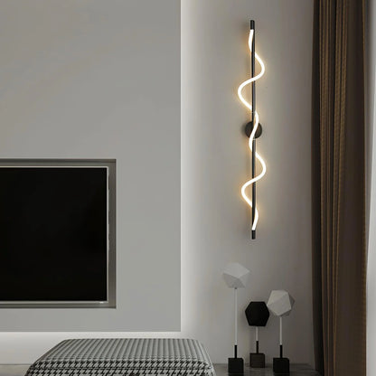 Flexible Linear Curve Wall Lamp