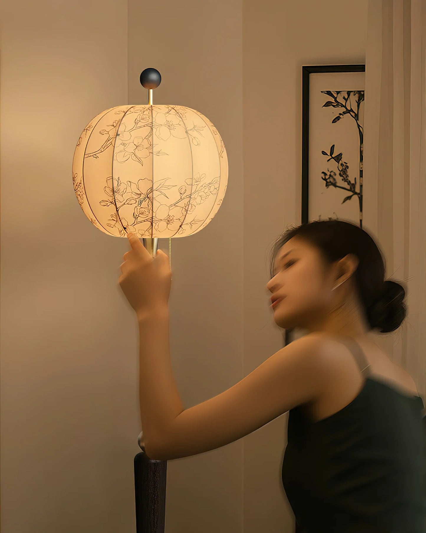 Flower Ball Floor Lamp
