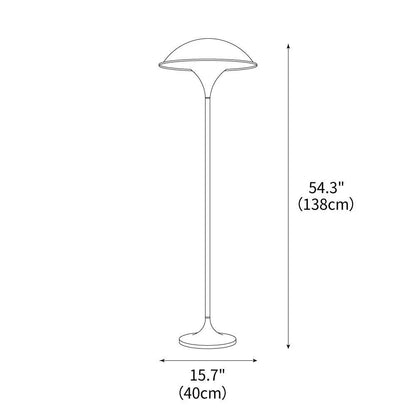 Foggy Saucer Floor Lamp