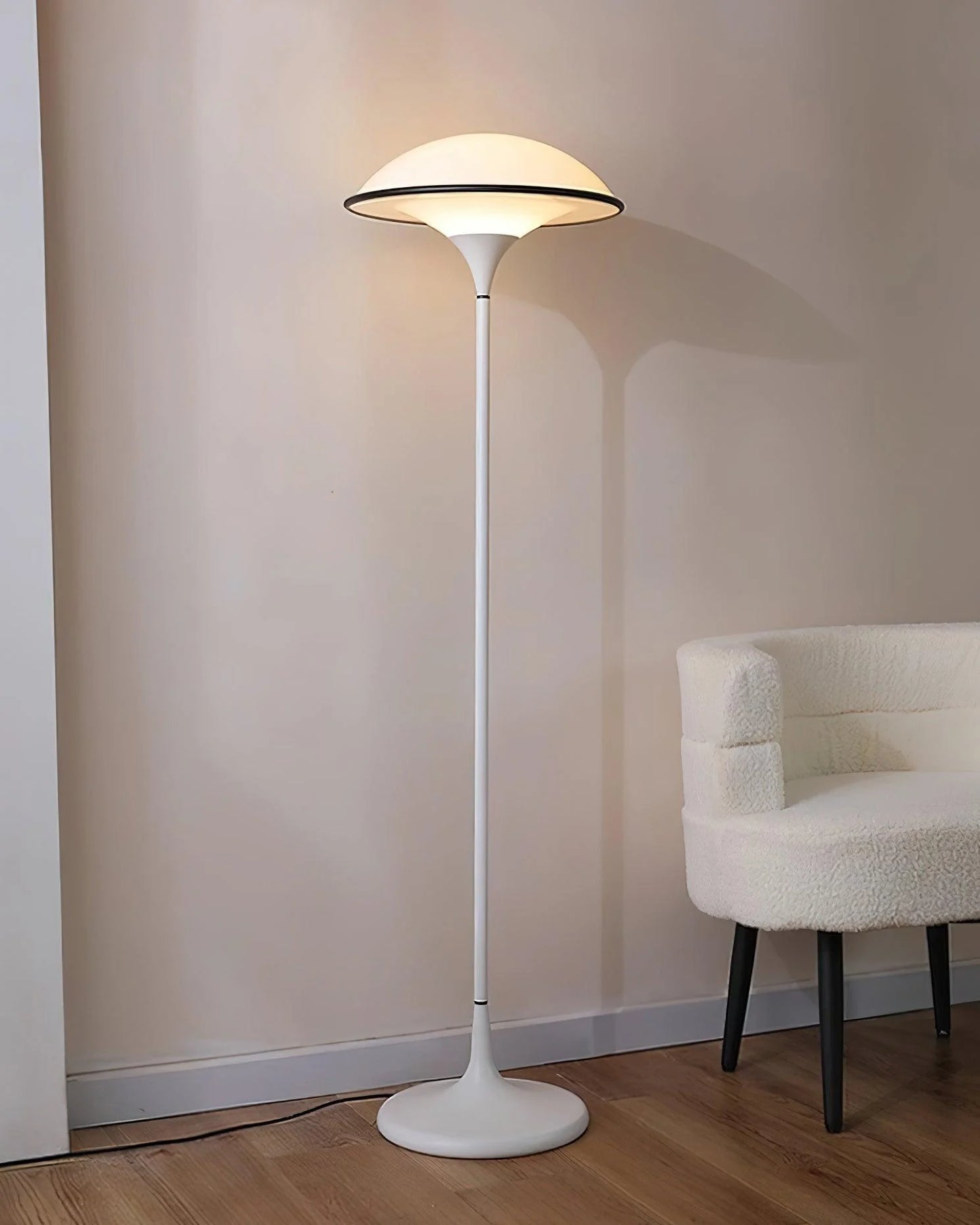 Foggy Saucer Floor Lamp