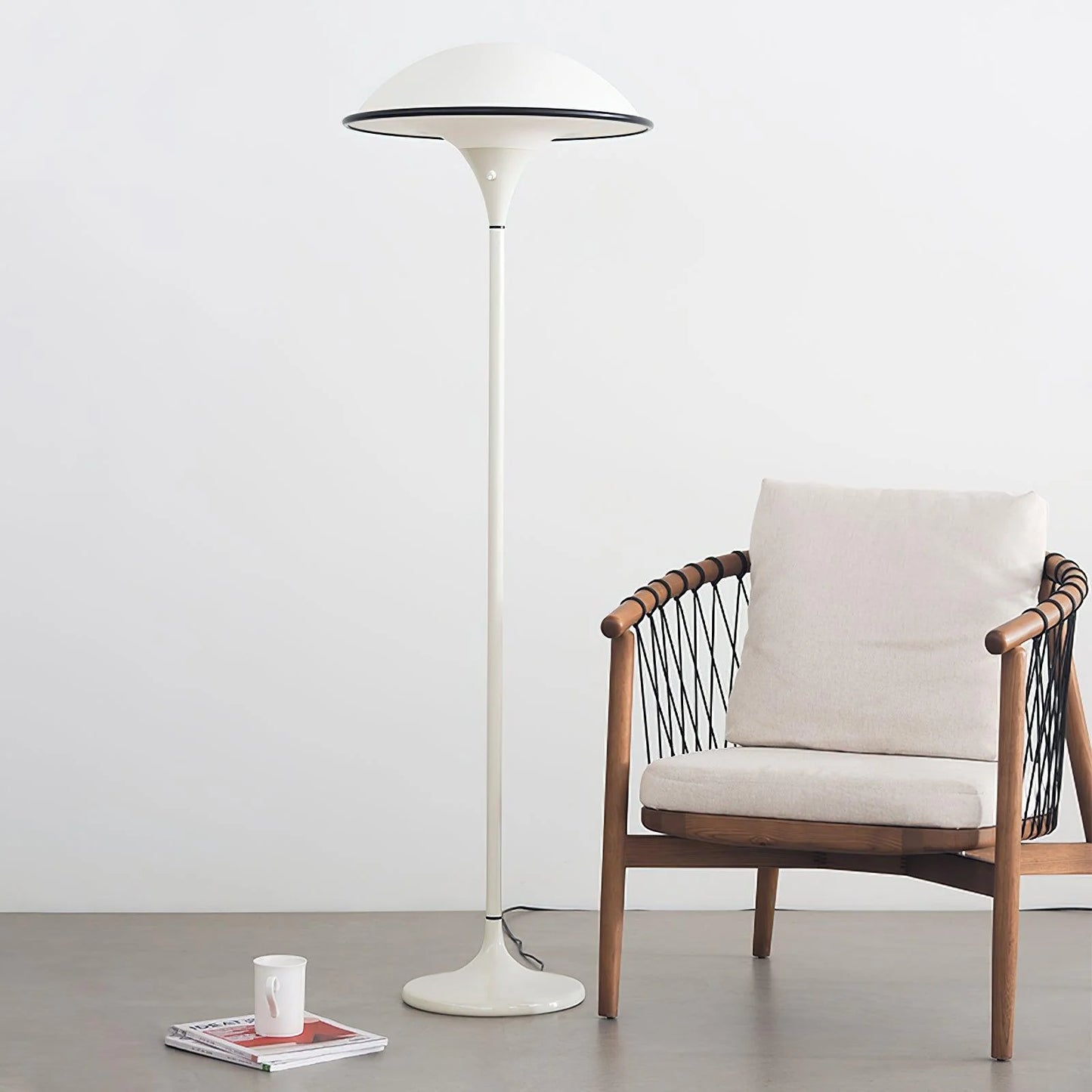 Foggy Saucer Floor Lamp