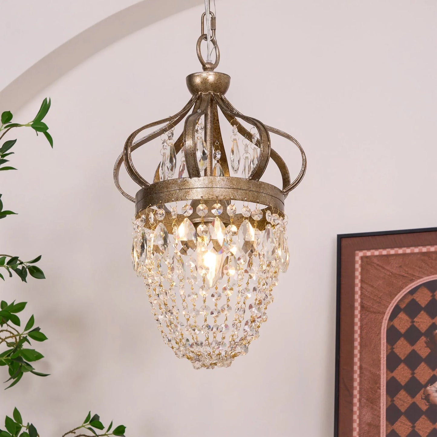 Abella Tear Drop Chandelier