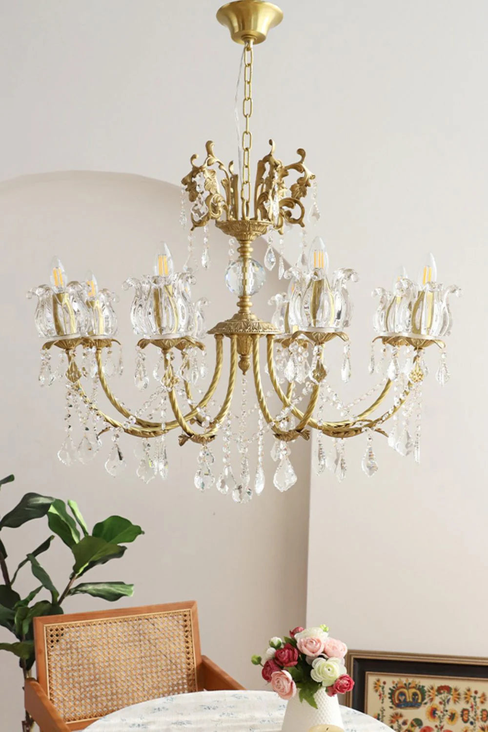 French Crystal Chandelier