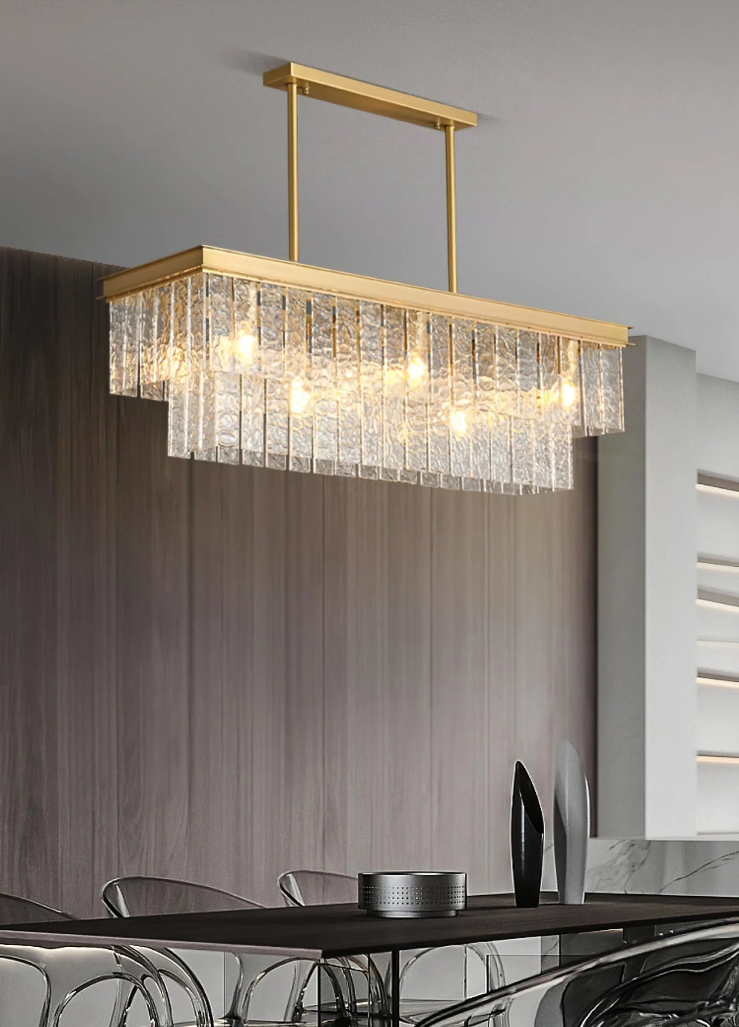 Gaia Square Chandelier