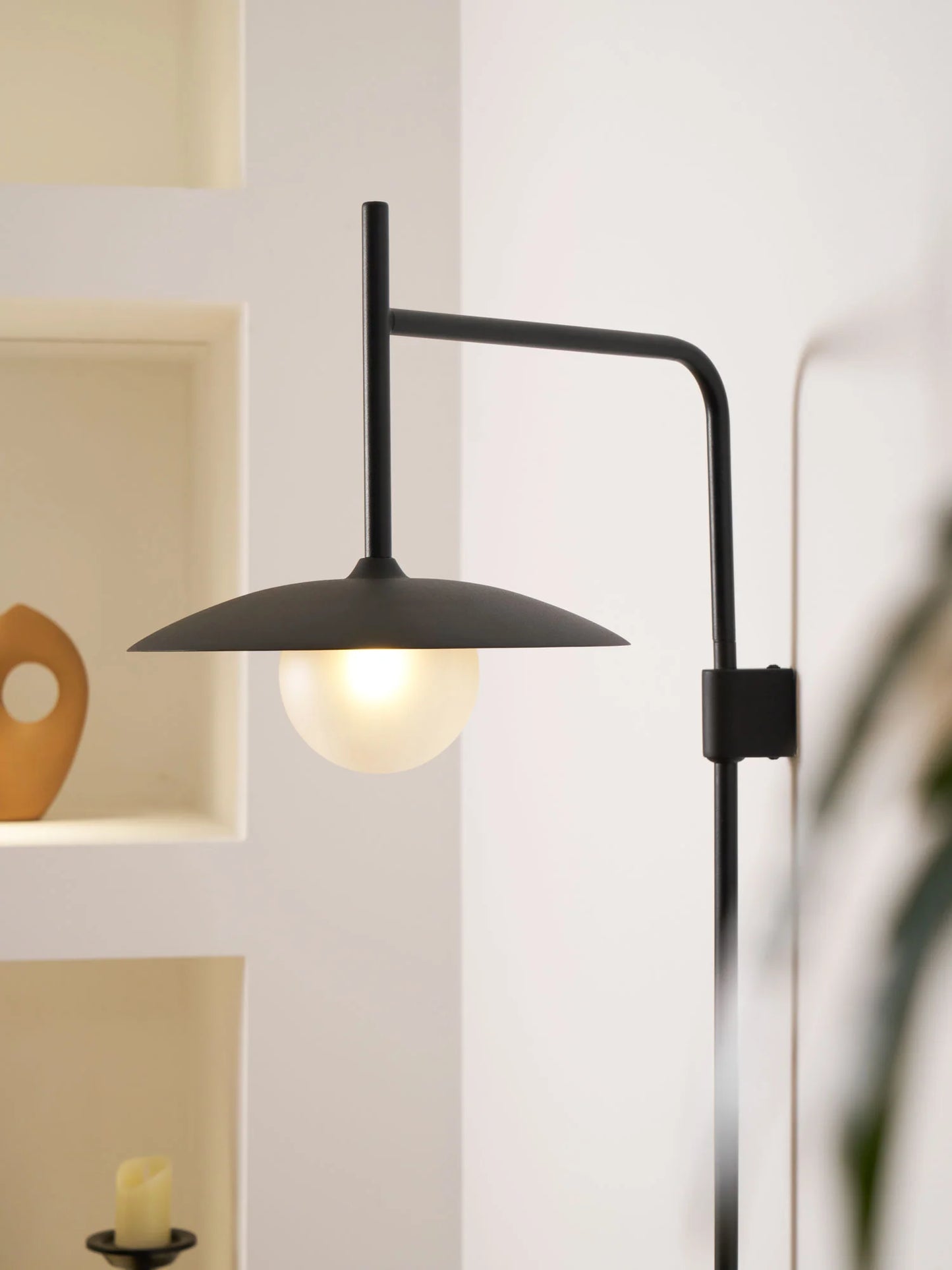 Gea Swing Arm Plug-in Wall Lamp