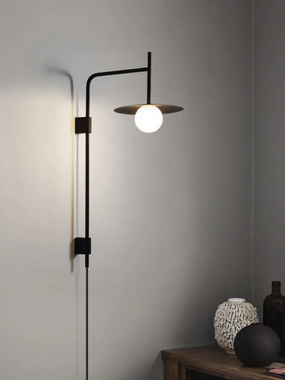 Gea Swing Arm Plug-in Wall Lamp