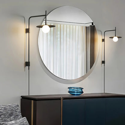Gea Swing Arm Plug-in Wall Lamp