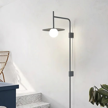 Gea Swing Arm Plug-in Wall Lamp