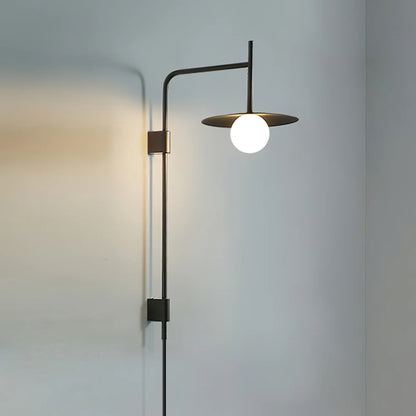 Gea Swing Arm Plug-in Wall Lamp