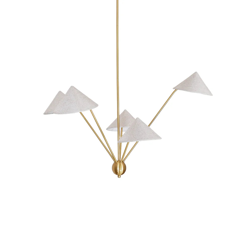 Geometric Harmony Chandelier