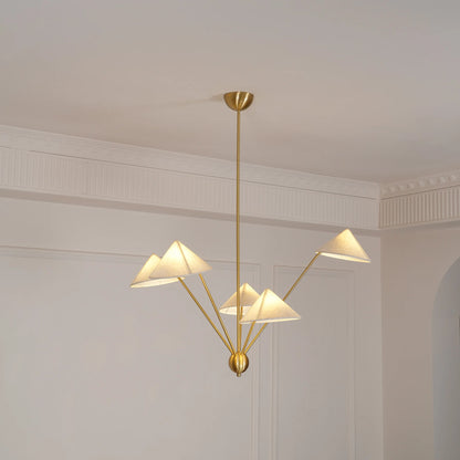 Geometric Harmony Chandelier