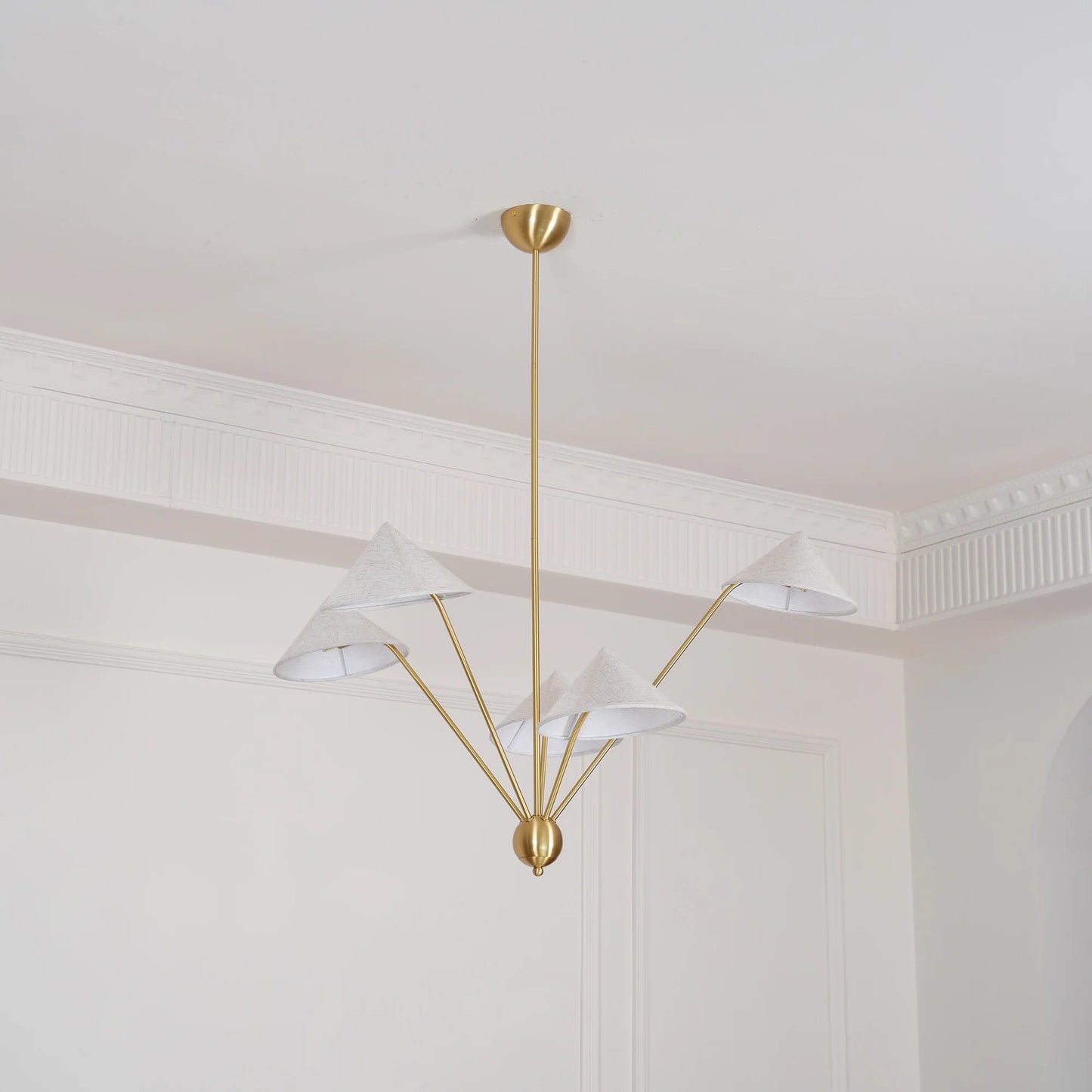 Geometric Harmony Chandelier
