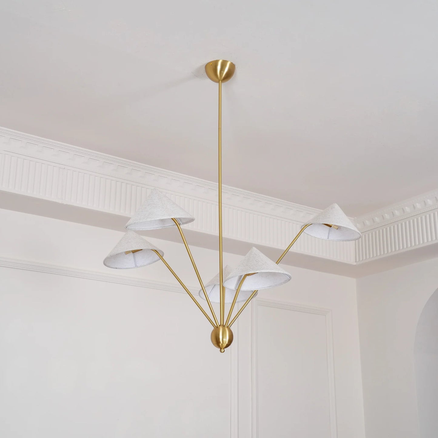 Geometric Harmony Chandelier