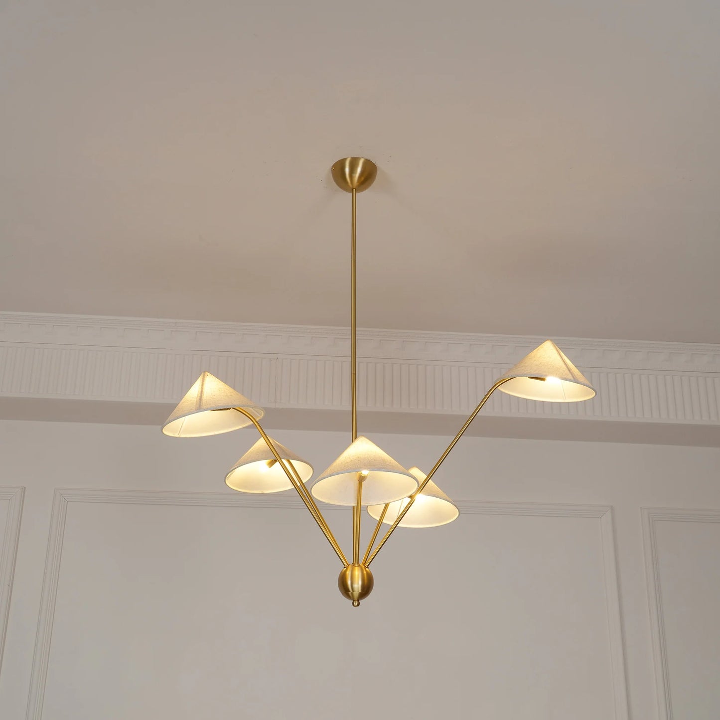 Geometric Harmony Chandelier