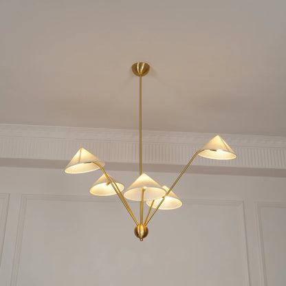 Geometric Harmony Chandelier