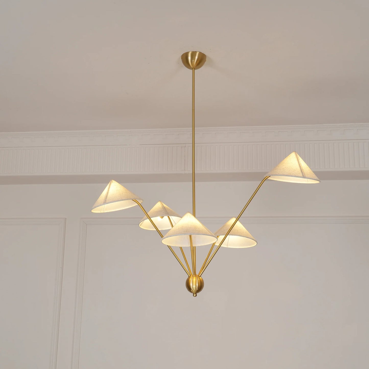 Geometric Harmony Chandelier