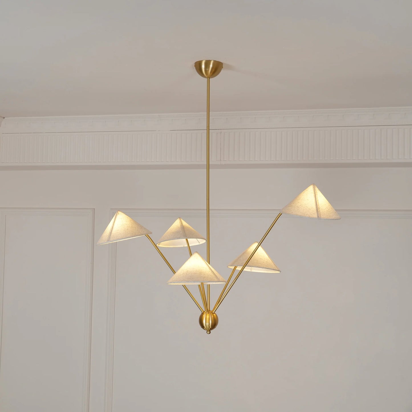 Geometric Harmony Chandelier