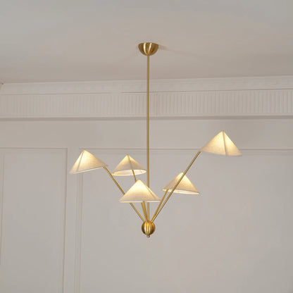 Geometric Harmony Chandelier