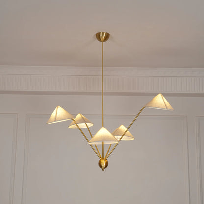 Geometric Harmony Chandelier