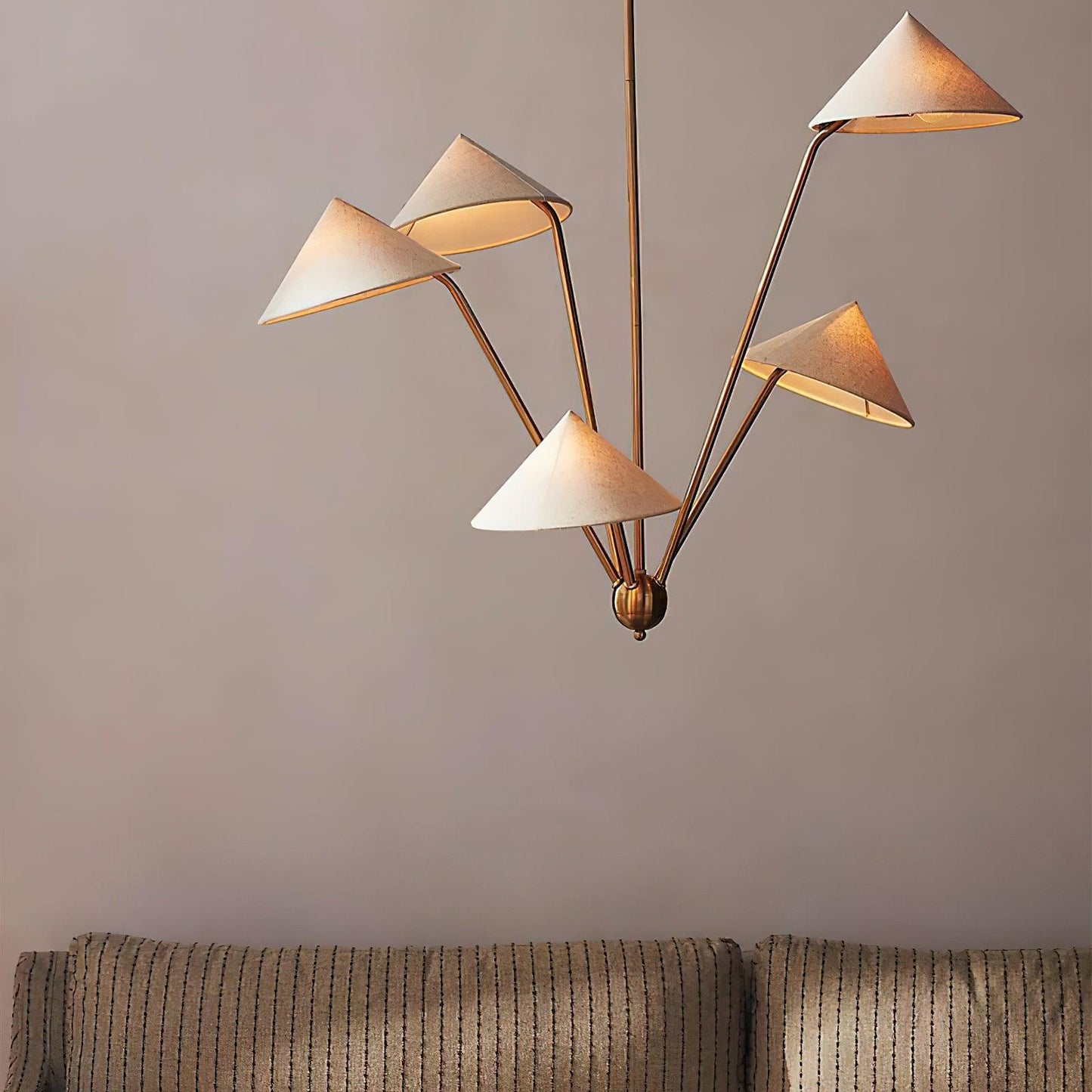 Geometric Harmony Chandelier