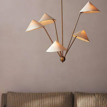 Geometric Harmony Chandelier
