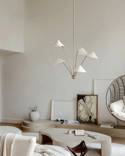 Geometric Harmony Chandelier