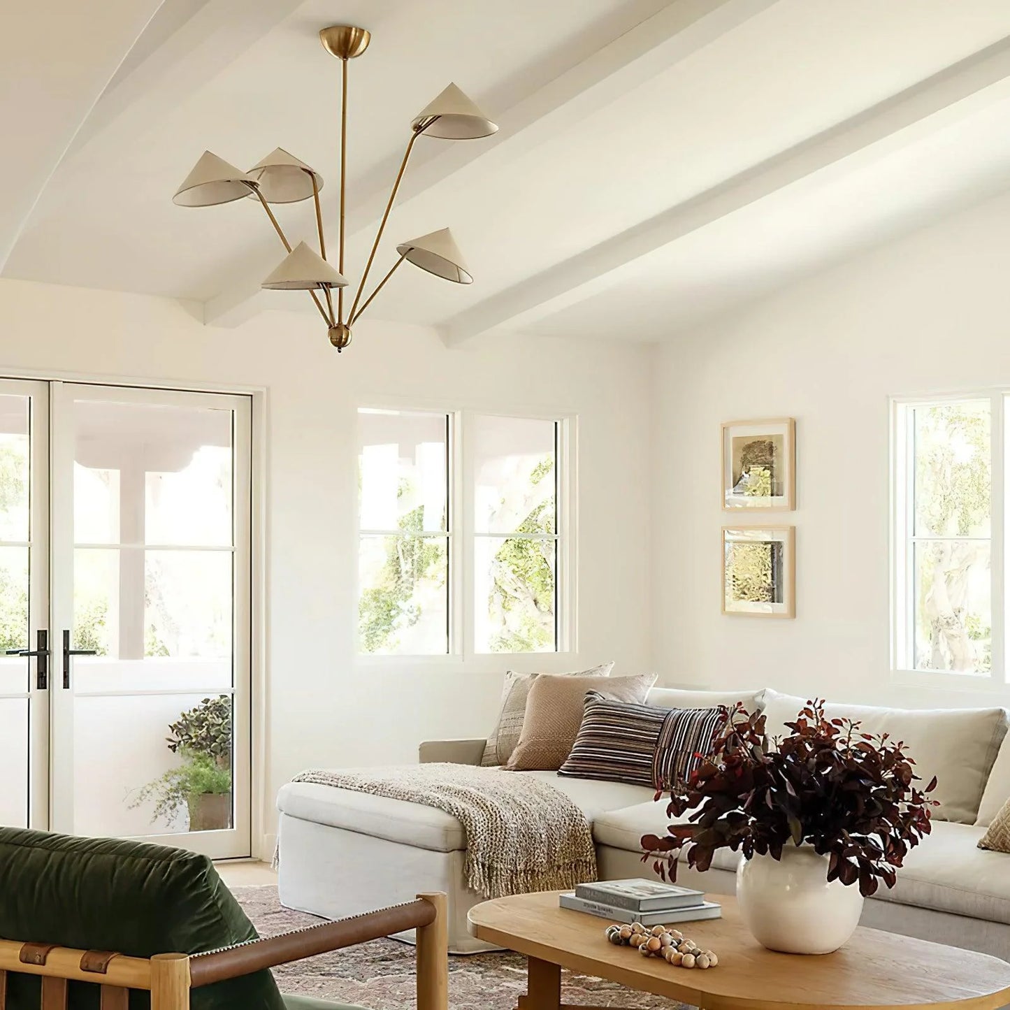 Geometric Harmony Chandelier