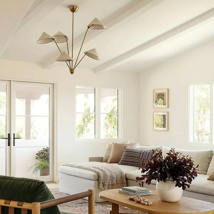 Geometric Harmony Chandelier