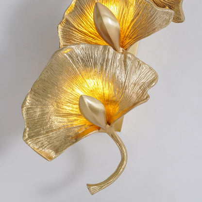 Ginkgo Leaf Wall Lamp