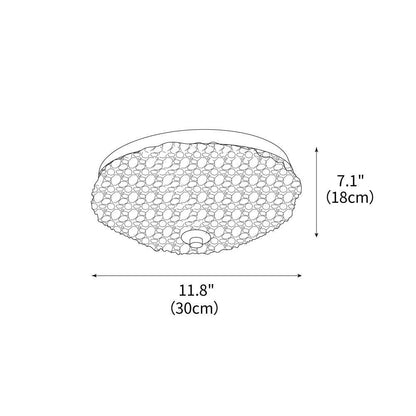 Gino Ice Pattern Ceiling Lamp