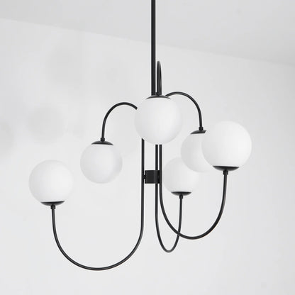 Gooseneck Chandelier