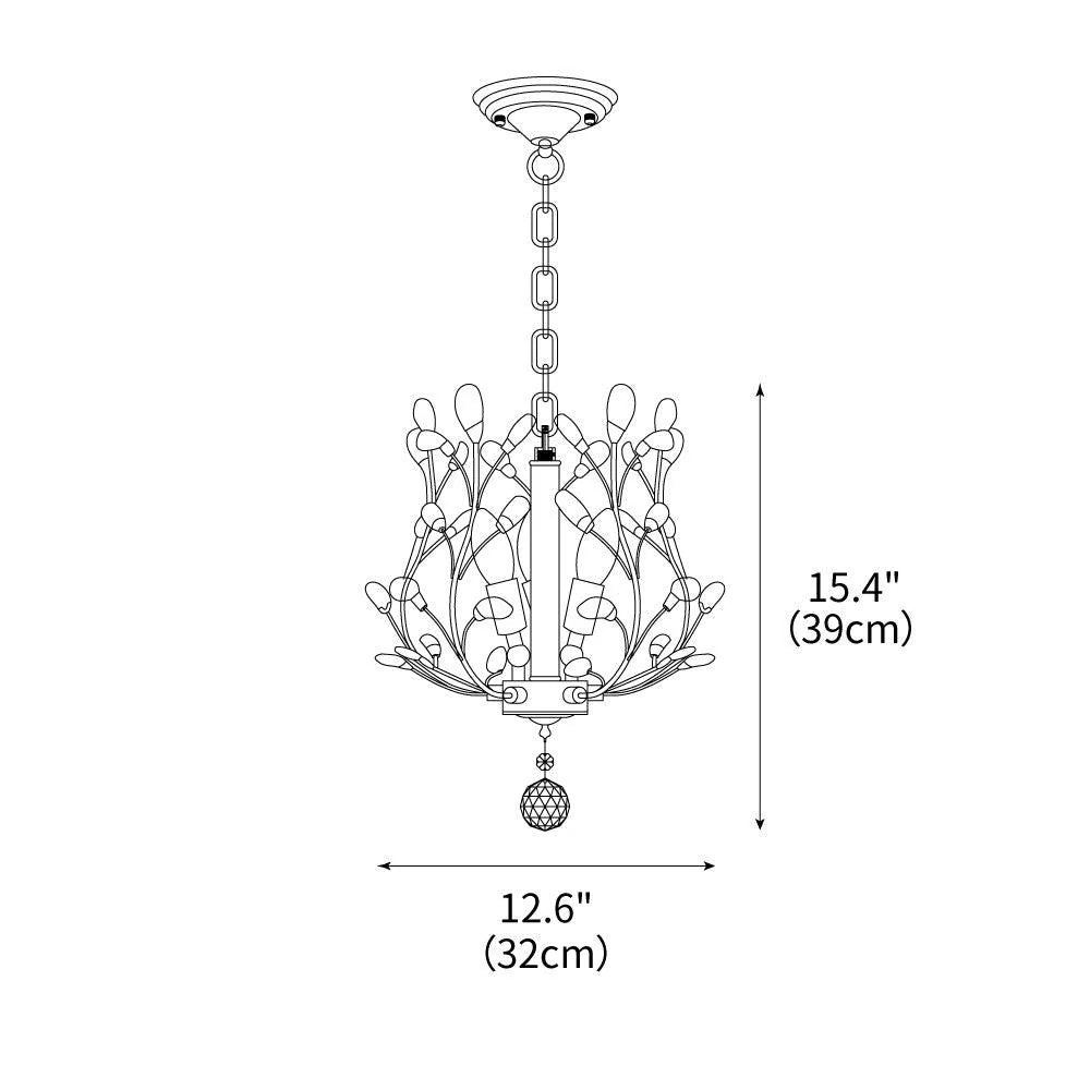 Grace Crystal Chandelier