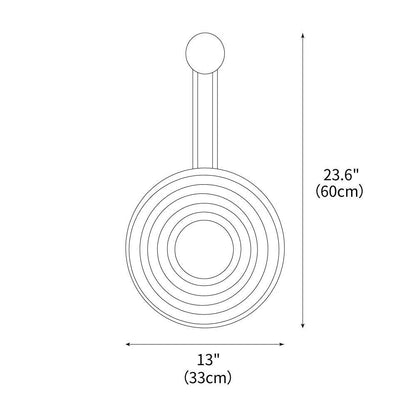 Growth Ring Wall Lamp