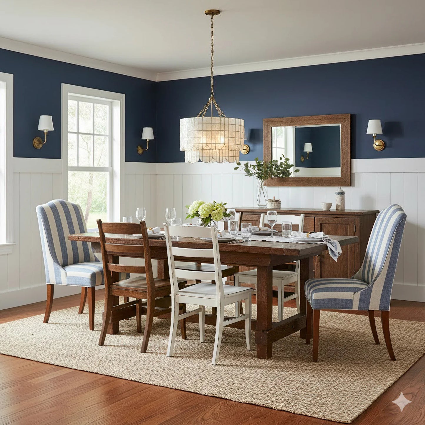 Hailee Capiz Chandelier