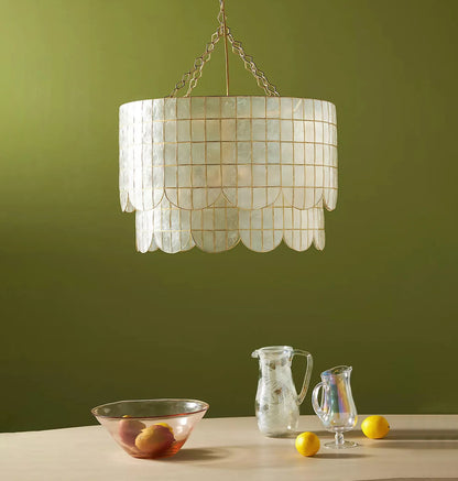 Hailee Capiz Chandelier