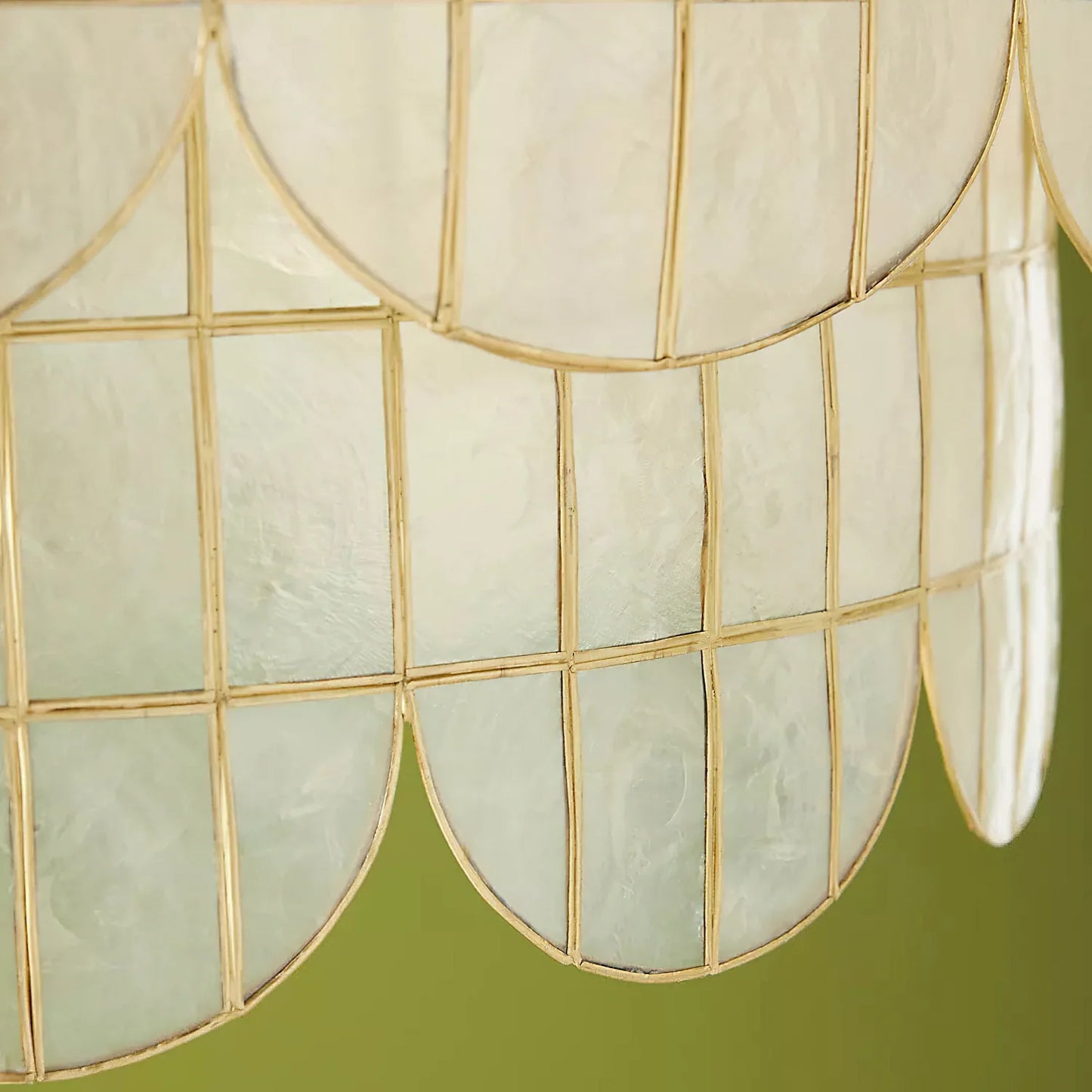 Hailee Capiz Chandelier