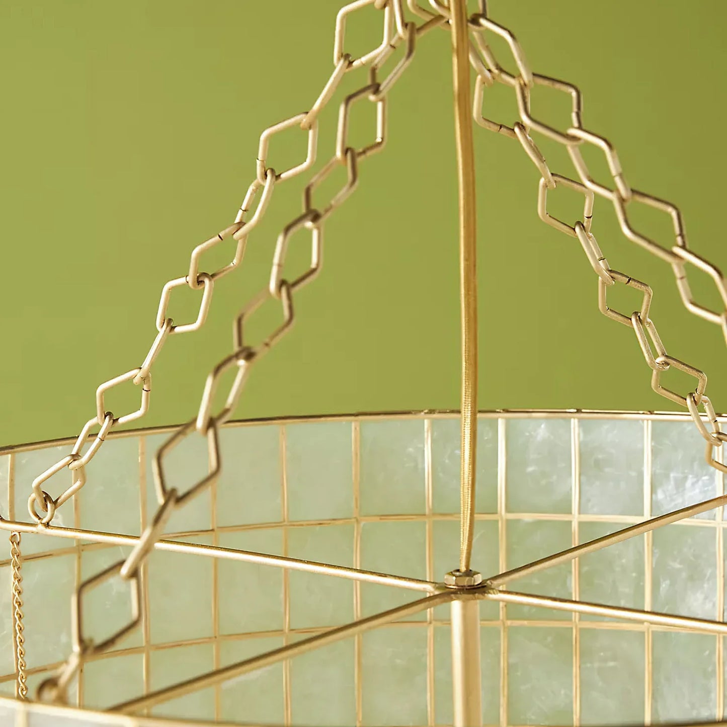 Hailee Capiz Chandelier