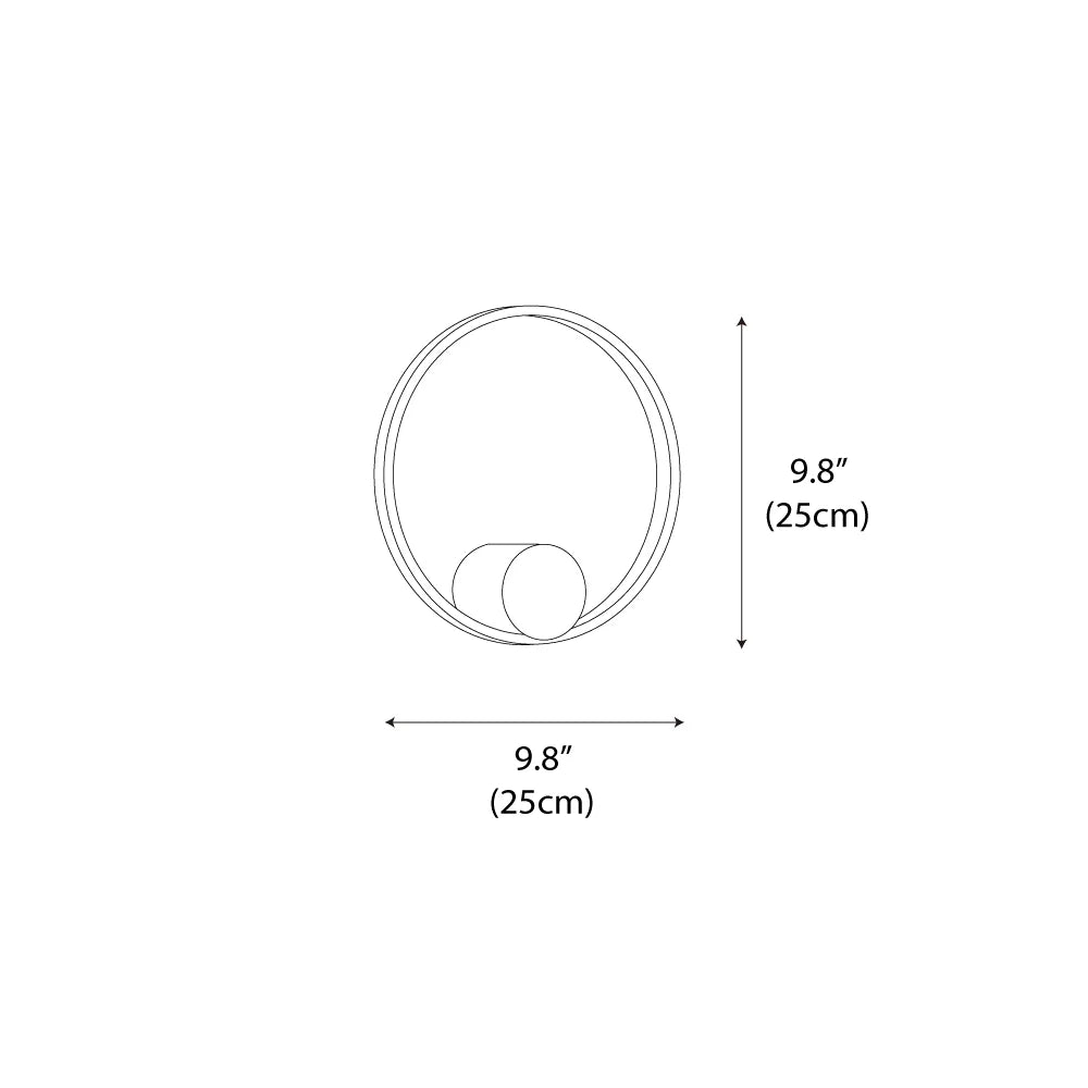 Holy Brass Wall Lamp