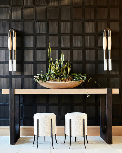 Horsehair Wall Lamp