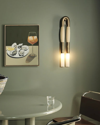 Horsehair Wall Lamp