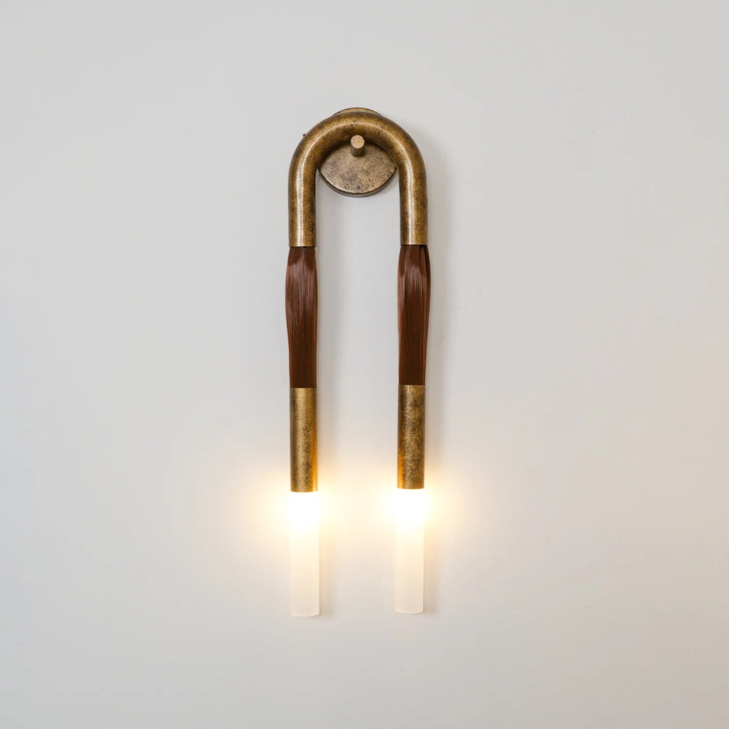 Horsehair Wall Lamp