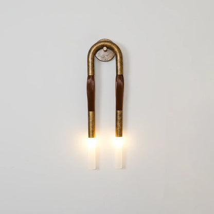 Horsehair Wall Lamp