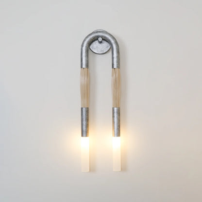 Horsehair Wall Lamp