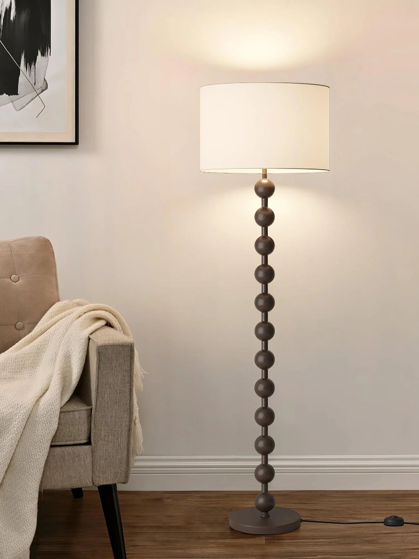 Hugo Barbell Floor Lamp