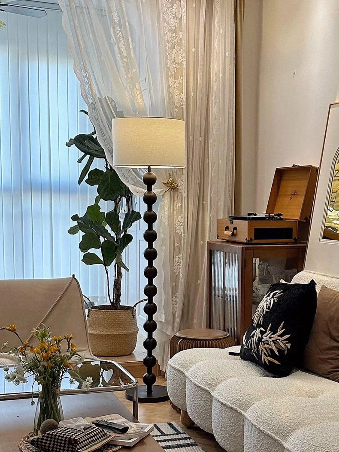 Hugo Barbell Floor Lamp