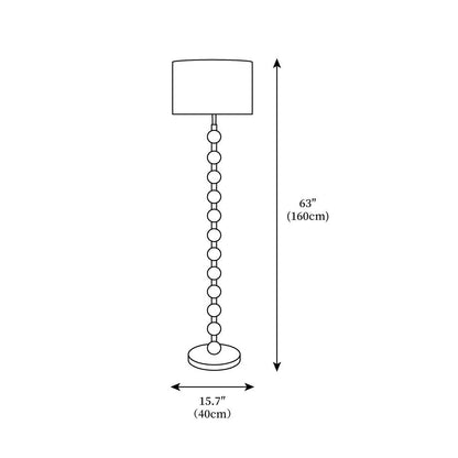 Hugo Barbell Floor Lamp